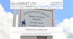 Desktop Screenshot of gillivervet.co.uk